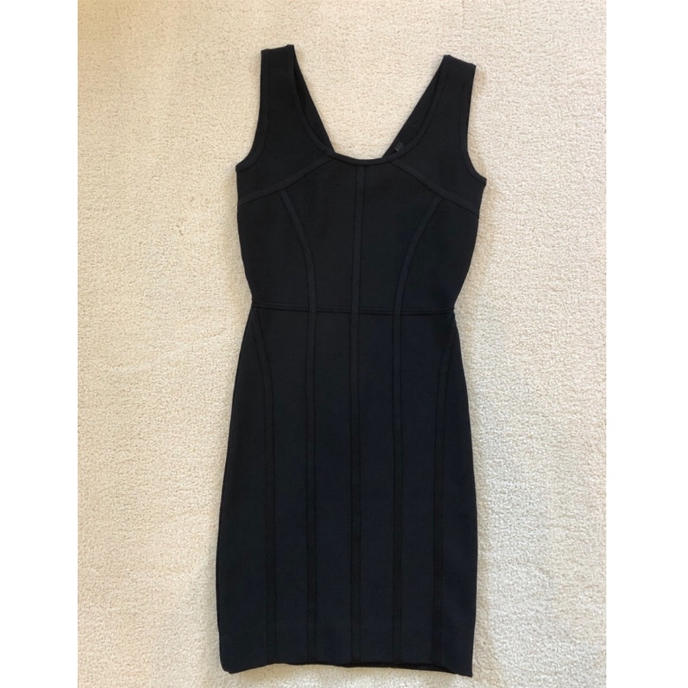 BCBG Black Bodycon Bandage Dress